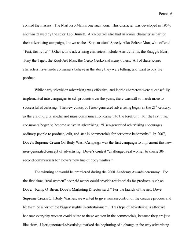 Mass media research paper