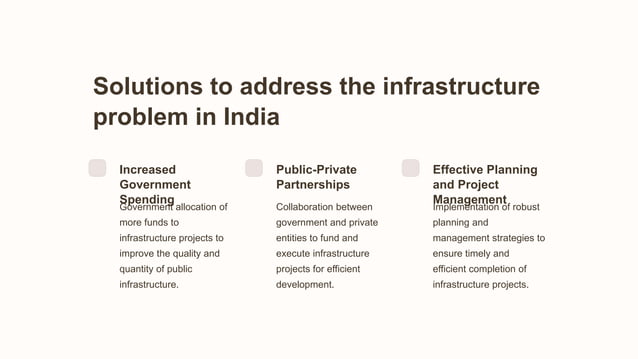 infrastructure of india and their mechanism of developement ppt .pptx