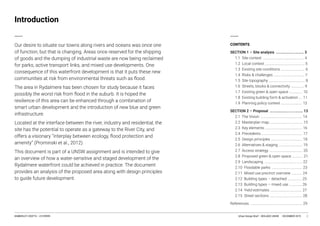 Urban Design Brief – BEIL6002 UNSW DECEMBER 2019KIMBERLEY CROFTS -- Z3199999 2
Introduction
2
CONTENTS
 
