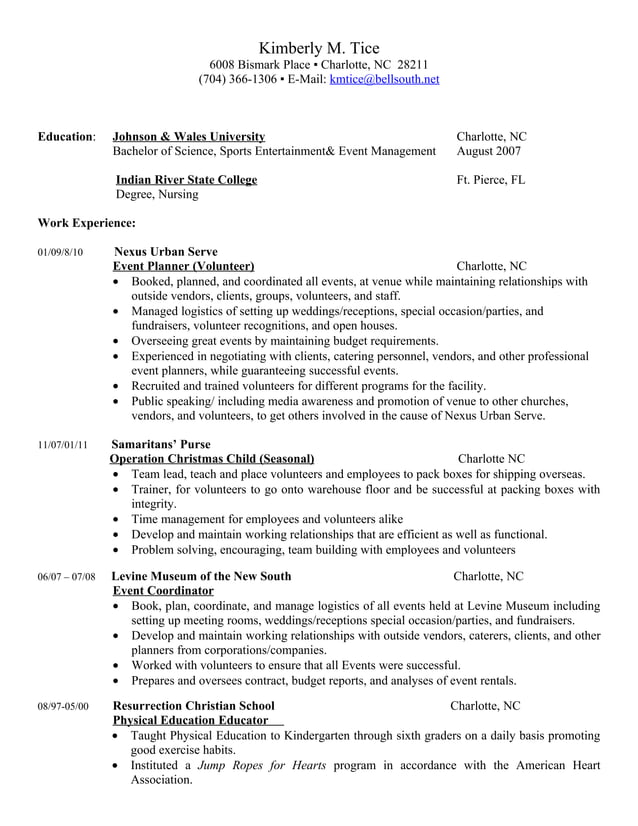 Kimberly Tice Resume PDF - Kimberly Tice Resume 1 638 