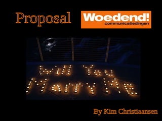 Proposal By Kim Christiaansen 