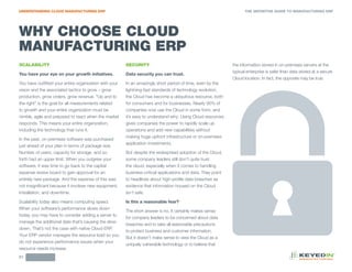 The Definitive Guide to Manufacturing ERP | PDF
