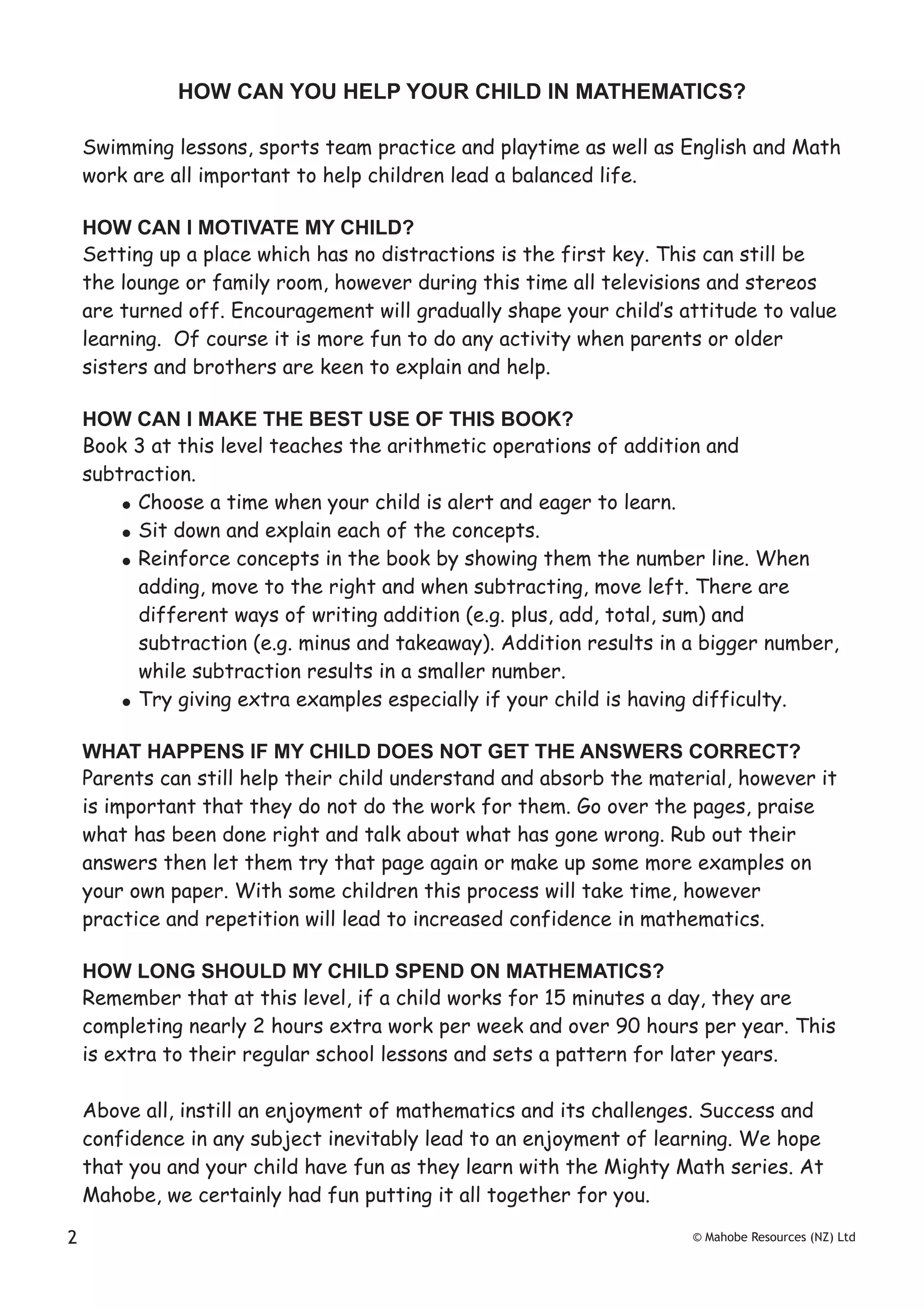 Kim freeman mighty math for 4-6 year olds introducing addition and ...