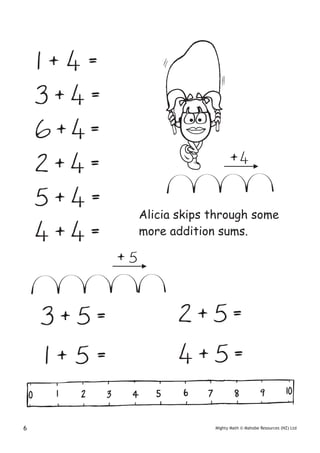 Kim freeman mighty math for 4-6 year olds introducing addition and ...