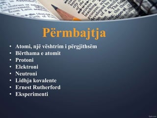 Atomi | PPT