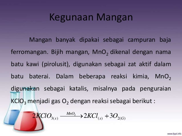 Penetapan Kadar MnO2 dalam Batu Kawi