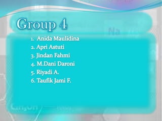 Kimia analisis kelompok 4 kelas 11.5