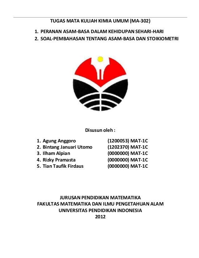 Tanya Jawab Perihal Asam Basa