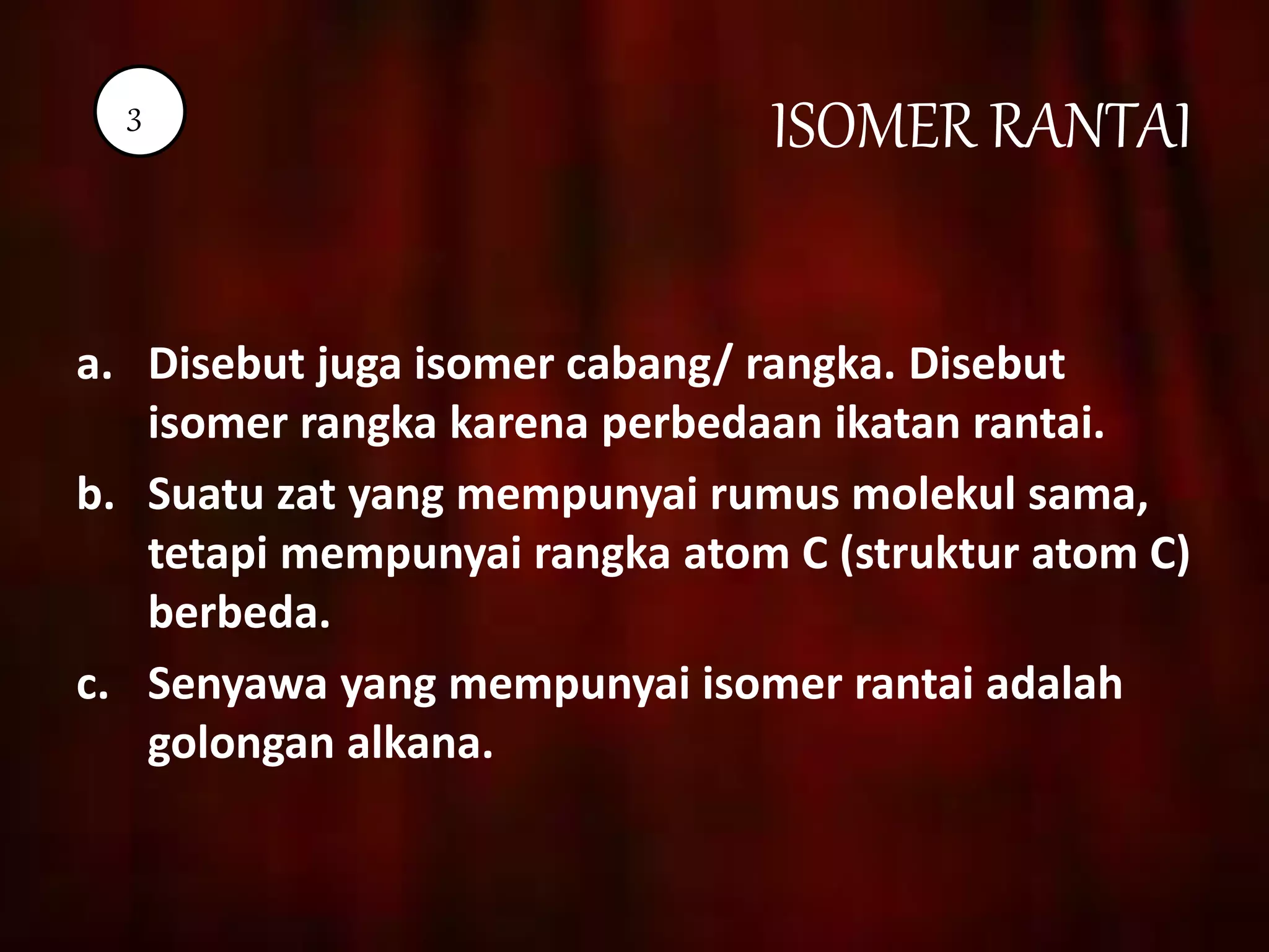 Kimia baru isomer | PPTX