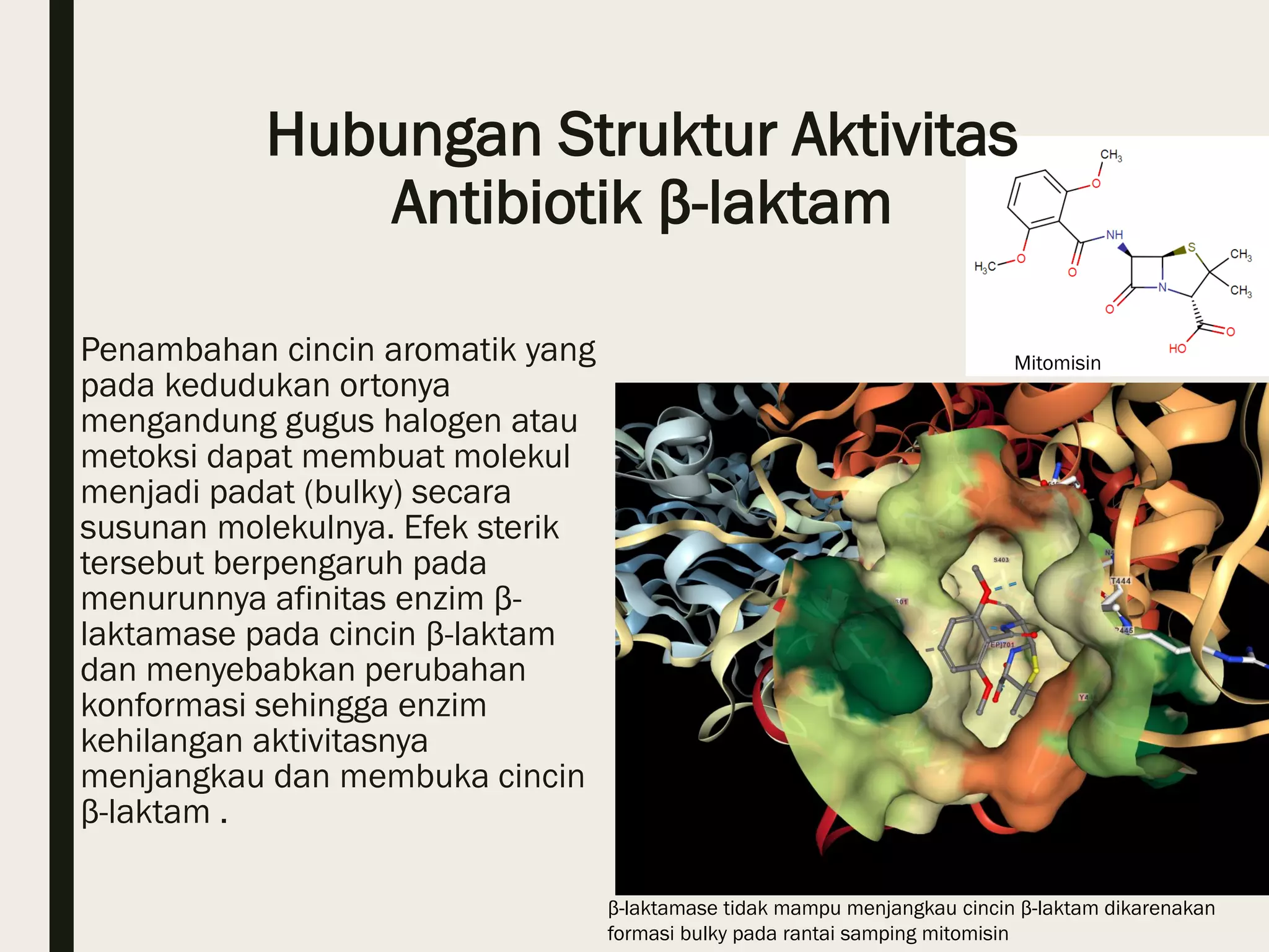 Antibiotik beta Laktam dan Makrolida - Kimia Farmasi 1 | PDF