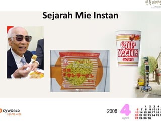 Sejarah Mie Instan
 