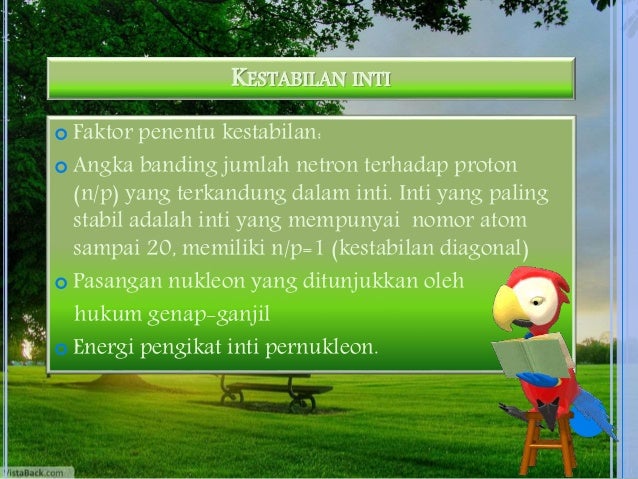 Kimia inti dan radioaktif-radioaktif