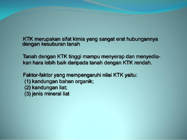 Dasar Dasar Ilmu Tanah Kimia Kesuburan Tanah Dan Unsur Hara Tanaman