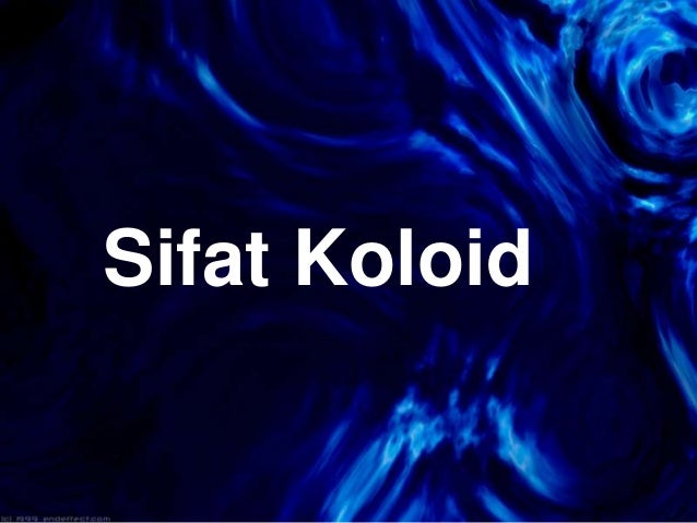 SISTEM KOLOID KIMIA SMA XI IPA