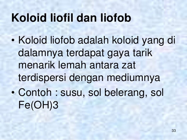 SISTEM KOLOID KIMIA SMA XI IPA