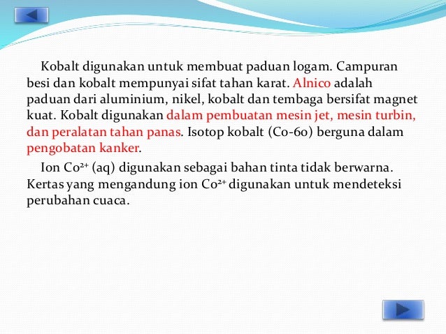 Kimia ppt unsur transisi periode 4