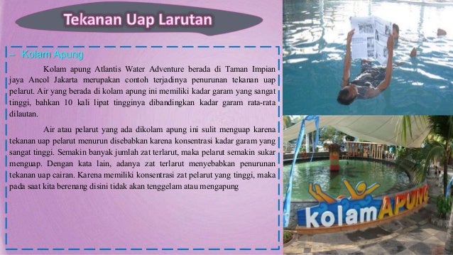 Sifat Koligatif Di Kehidupan Sehari Hari
