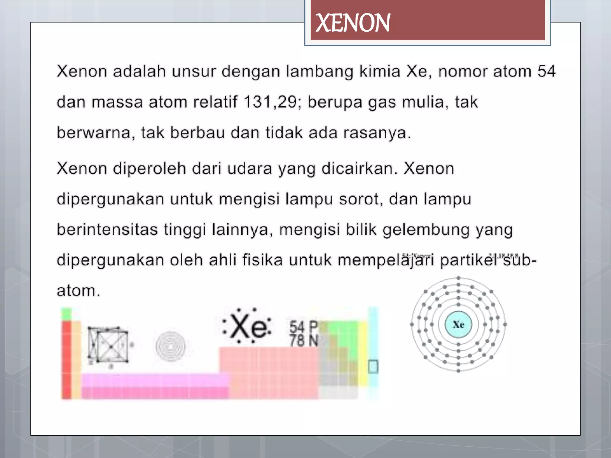 XENON
 