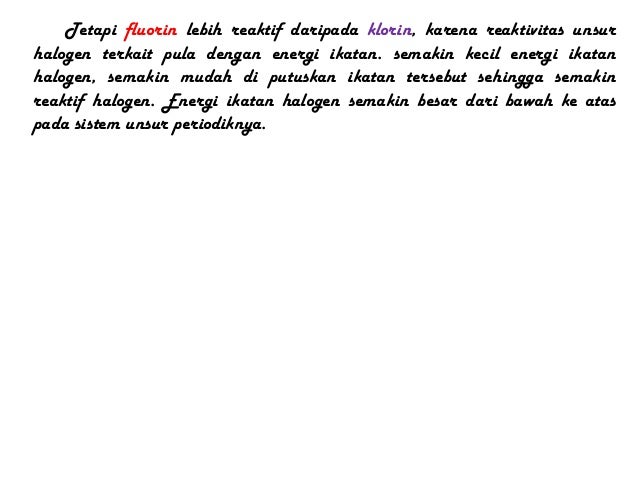 Unsur unsur halogen