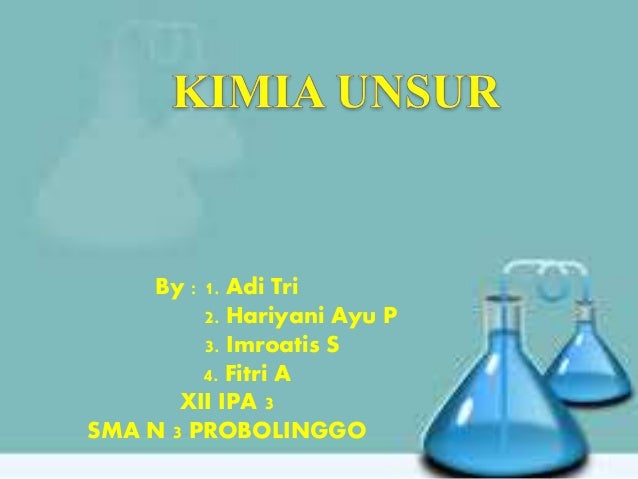 Kimia Unsur Alkali Alkali Tanah Halogen Dan Gas Mulia