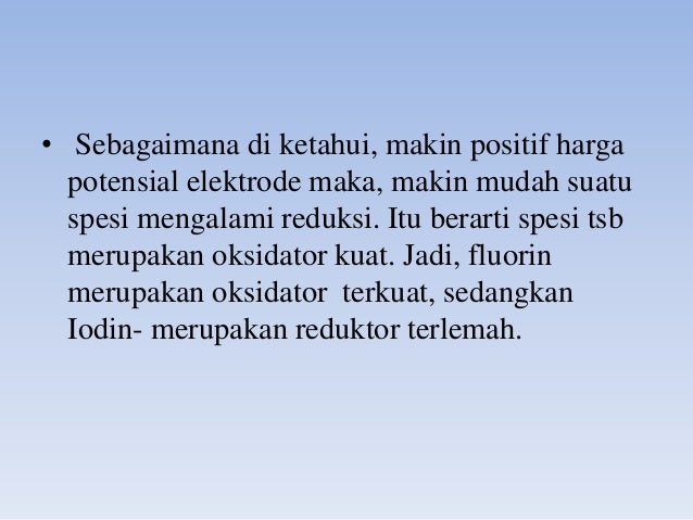 Kimia unsur alkali, alkali tanah, halogen dan gas mulia