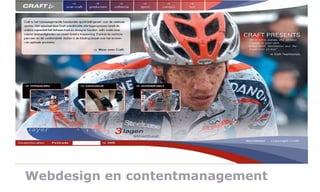 Webdesign en contentmanagement 