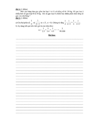 Kiểm tra 45 ph toán 6chuong 3