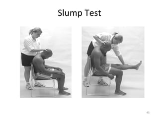 Kin191 A.Ch.10. Lumbar. Thoracic. Evaluation | PPT