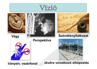 Vágy 
Szándéknyilatkozat 
Perspektíva 
www.xpand.eu Jövőre vonatkozó elképzelés 
Irányelv, vezérfonal 
 
