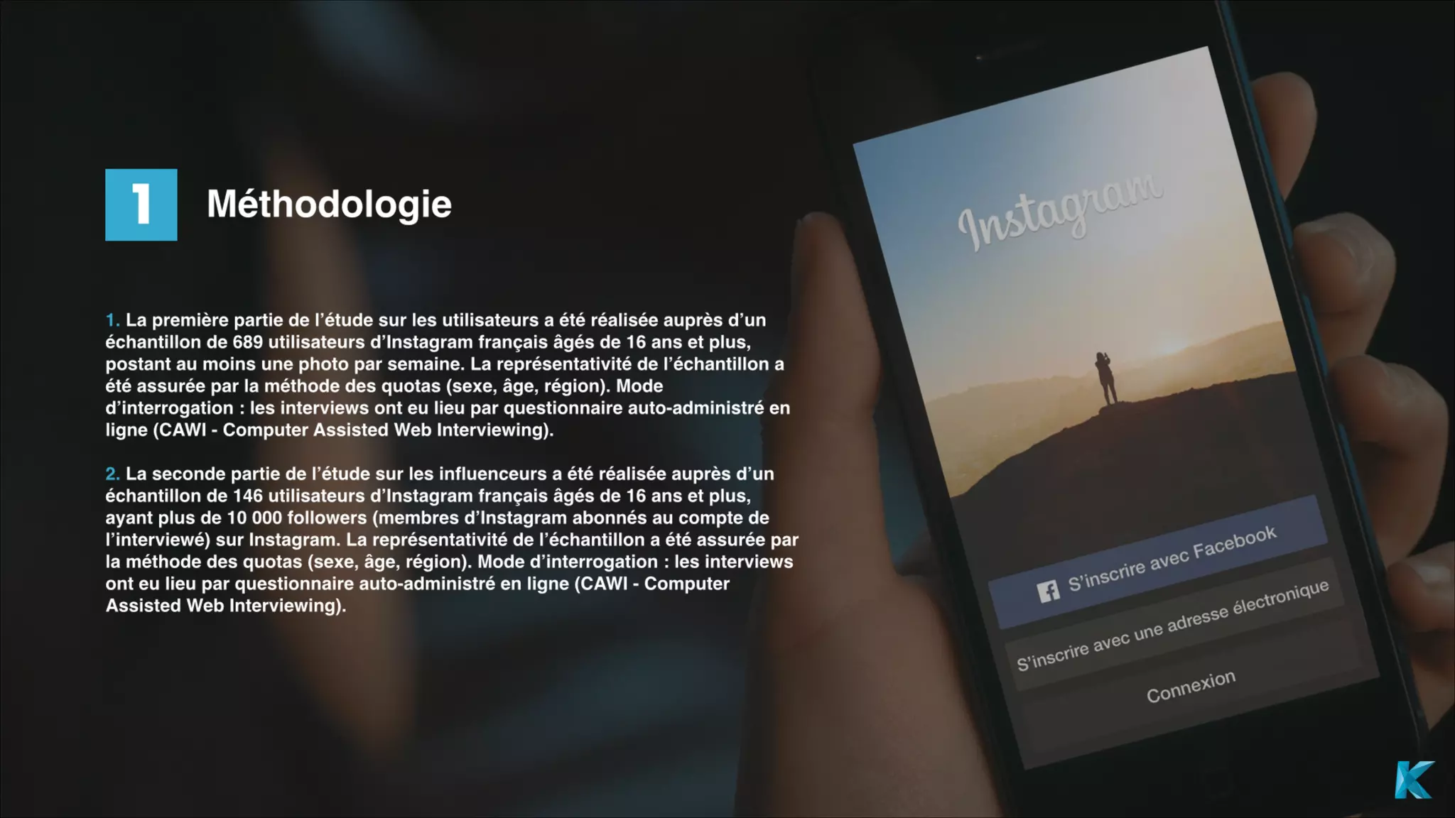 Étude Instagram : de l'utilisateur à l'influenceur