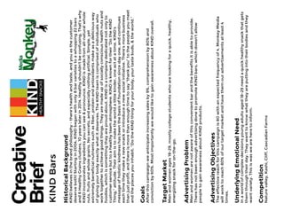 Kind Bars Advertising Campaign 