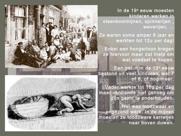 Kinderarbeid in de 19e eeuw