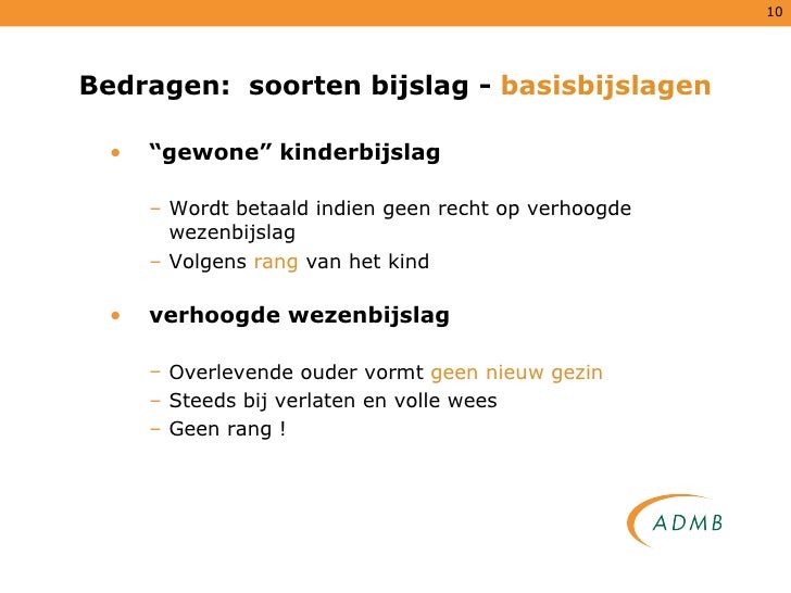 Kinderbijslag 5 Bedragen