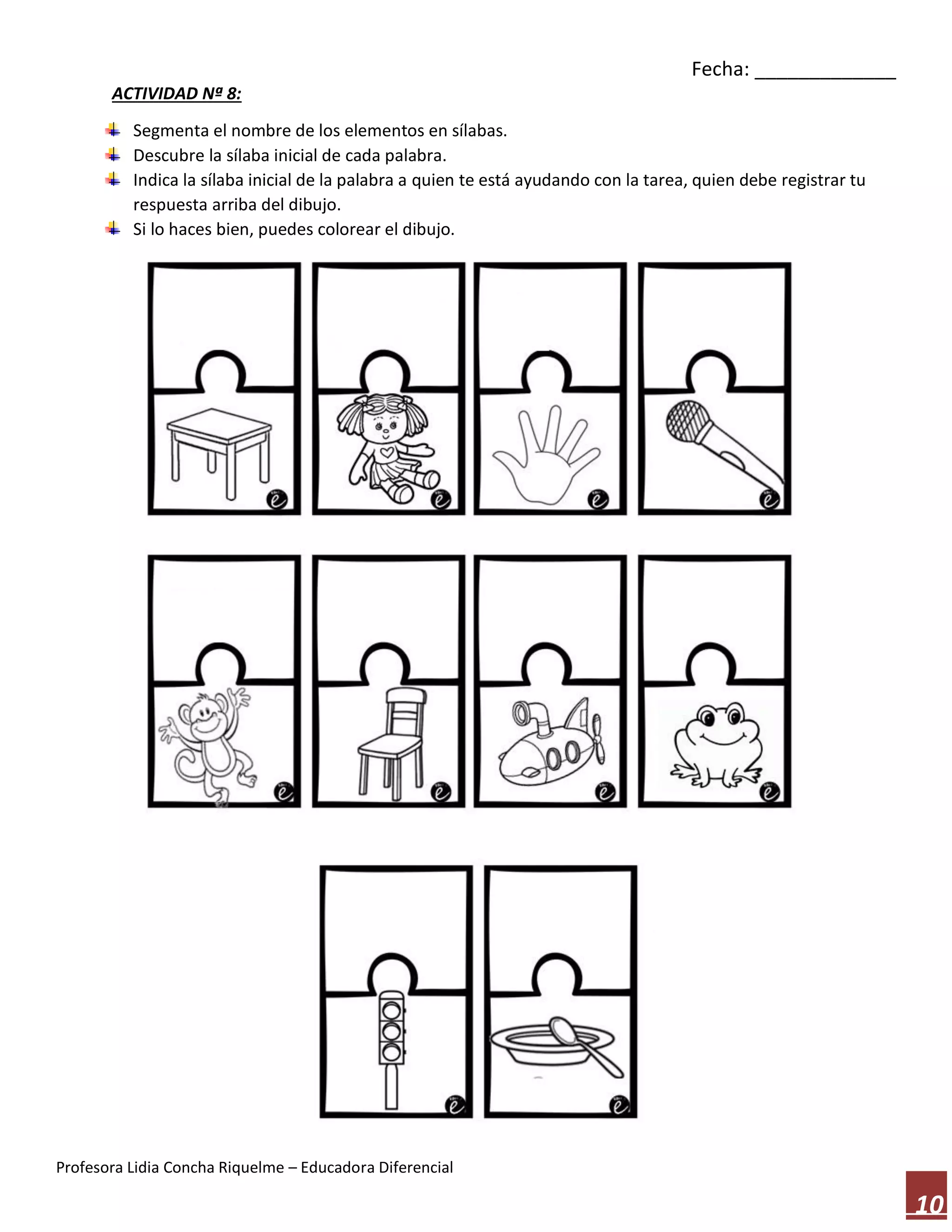 Kinder cuadernillo de trabajo lenguaje | PDF | Education