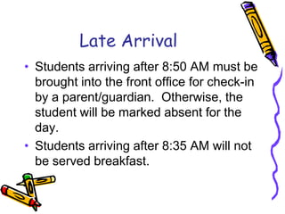 Attendance Policies and ProceduresHarmony Elementary Student Handbook2011-2012