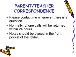 When checking your child out early, please do not park in front (use the side parking lot).