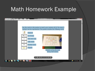 Math Homework Example
 
