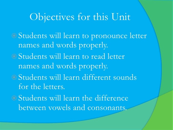 Kindergarten language arts