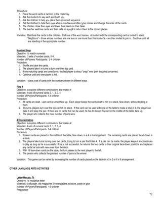 Kindergarten Lesson Plan Week for kinder | PDF