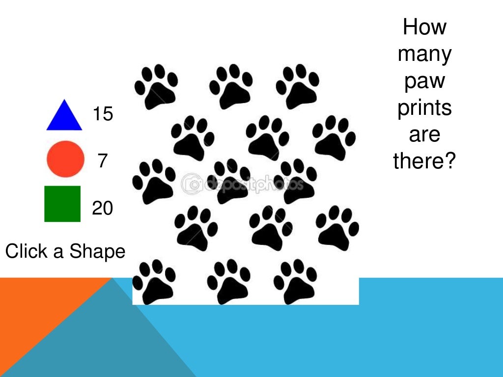 Kindergarten number lesson
