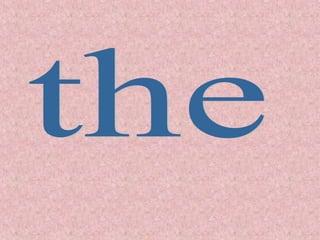 Kindergarten sight words