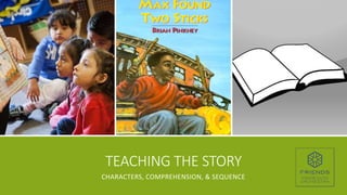 TEACHING THE STORY
CHARACTERS, COMPREHENSION, & SEQUENCE
 