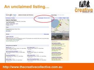 An unclaimed listing… 