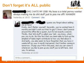 Don’t forget it’s ALL public 