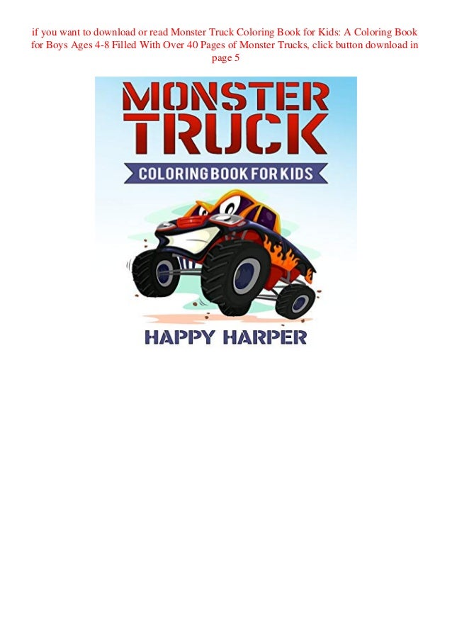 Kindle Online Pdf Monster Truck Coloring Book For Kids A Coloring Enter now and choose from the following categories slideshare