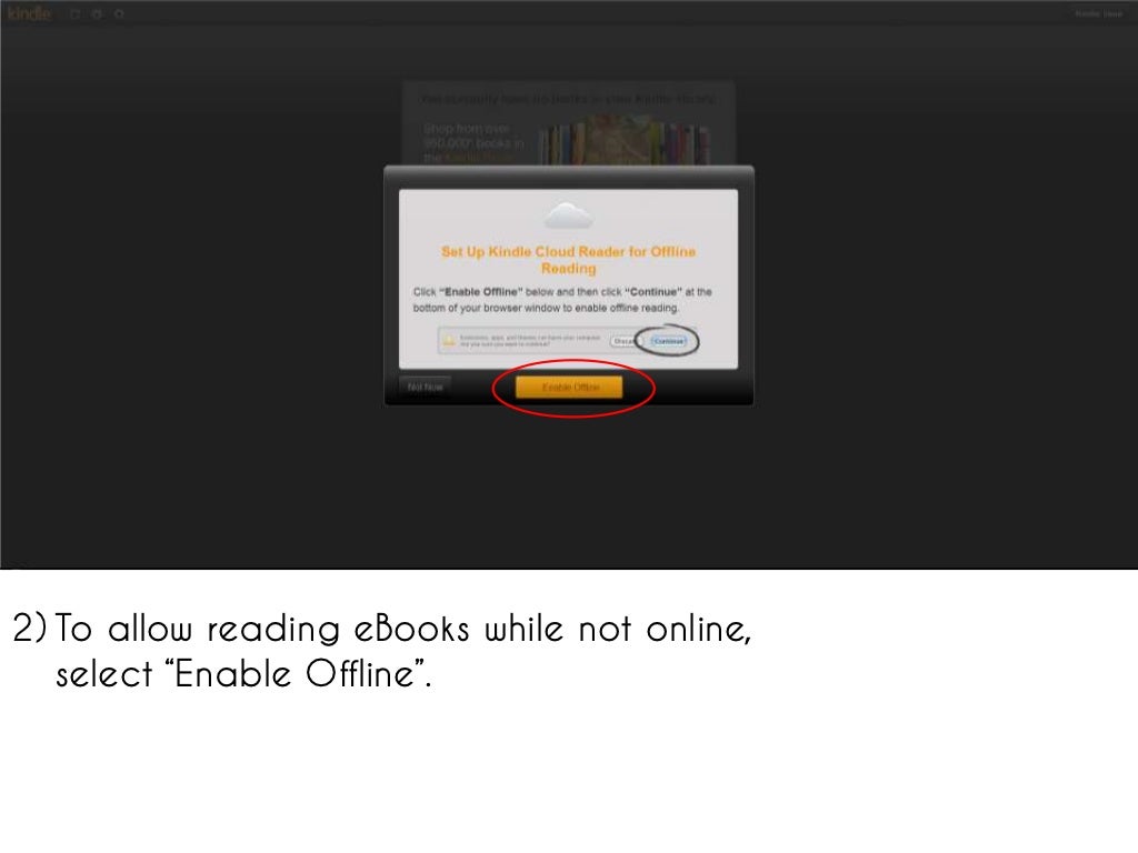 Set up the Kindle Cloud Reader for Chrome