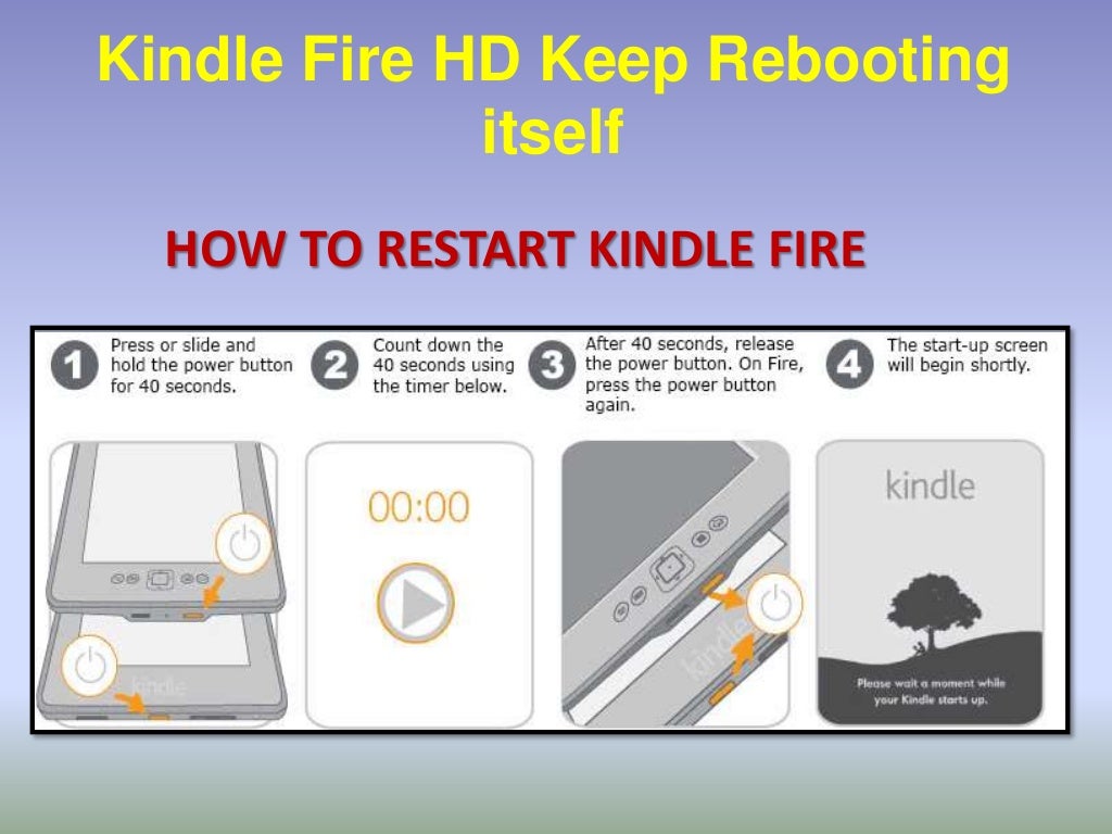Kindle fire keep rebooting itself 18448508476 Kindle fire hd keeps rebooting itself