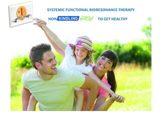 SYSTEMIC FUNCTIONAL BIORESONANCE THERAPY
NOW TO GET HEALTHY
 