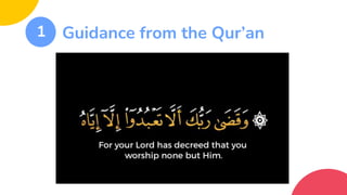 Guidance from the Qur’an
1
 