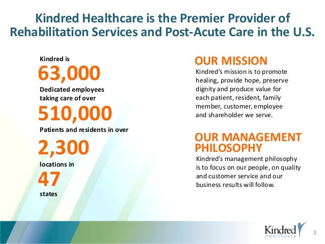 Kindred Healthcare 2014 mid year update